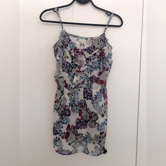 DYNAMITE floral cami tunic length - Picture 2 of 5
